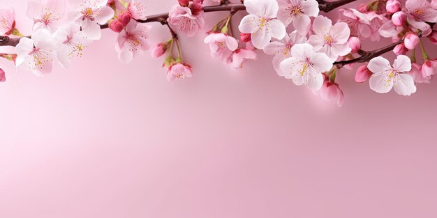 Photo sakura background cherry background