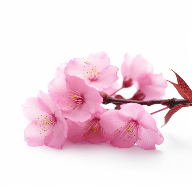 Sakura flower background Illustration AI GenerativexA