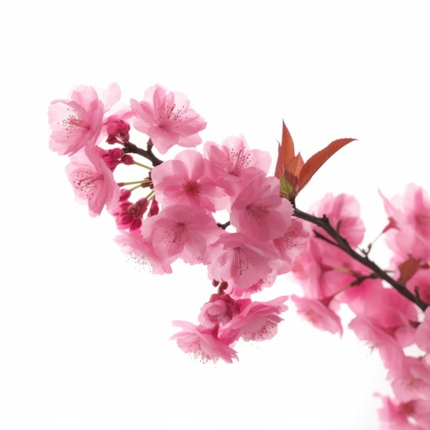 Foto sfondo fiore sakura illustrazione ai generativexa