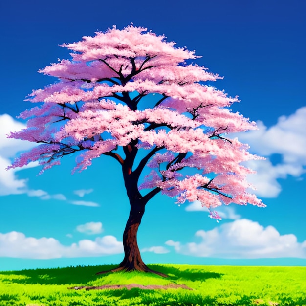 Foto idea di modello di albero di sakura per il gioco