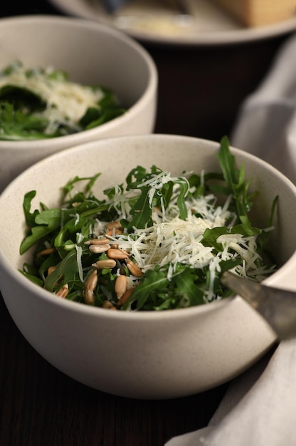 Salad Arugula and Parmesan