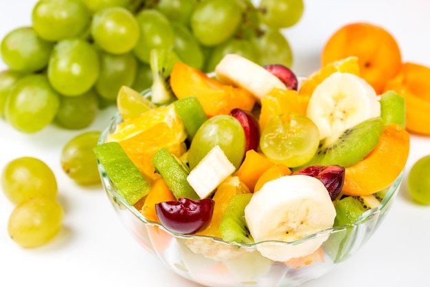 Salad of fresh fuits and berries