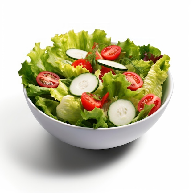 salad isolated