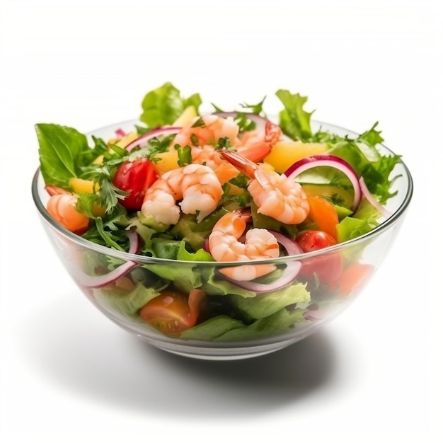 Salade Met Garnalen Ceviche