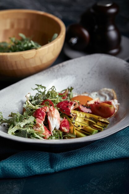 Salade Met Krab En Avocado