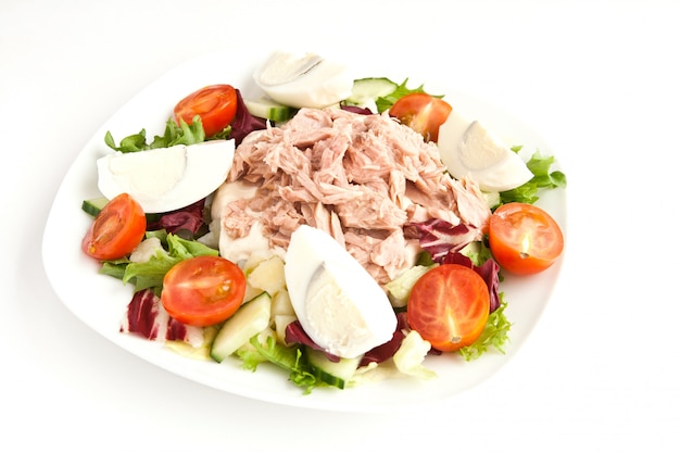 Salade met tonijn