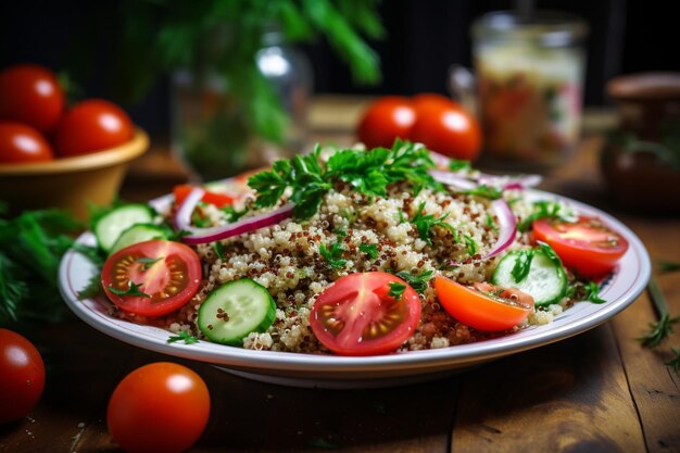 Foto insalate con quinoa