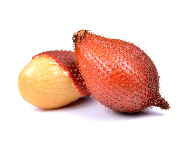 Salak isolated on a white