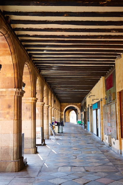 Salamanca Plaza Mayor in Spanje