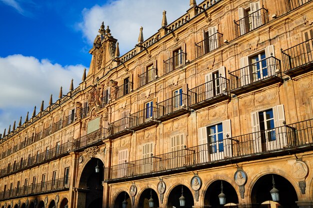 Salamanca Plaza Mayor in Spanje