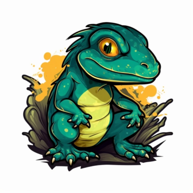 Salamanders cartoon-logo 1