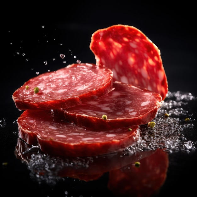 salami background