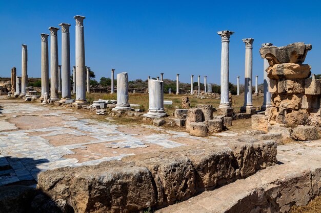 Salamis Roman Ruins Turkish Cyprus