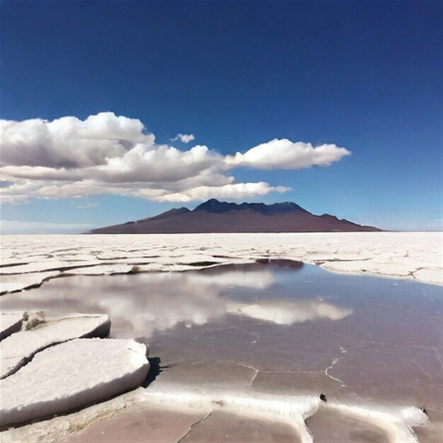 Photo salar uyuni salt flat