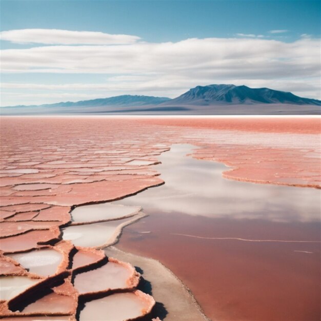 Photo salar uyuni salt flat