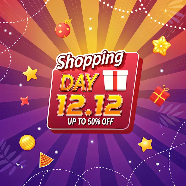 Sale banner template design 1212 Sale with Up to 50 Off