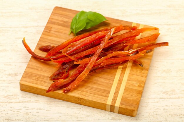 Salmon dry sticks