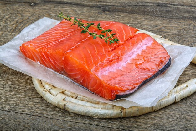 Salmon fillet