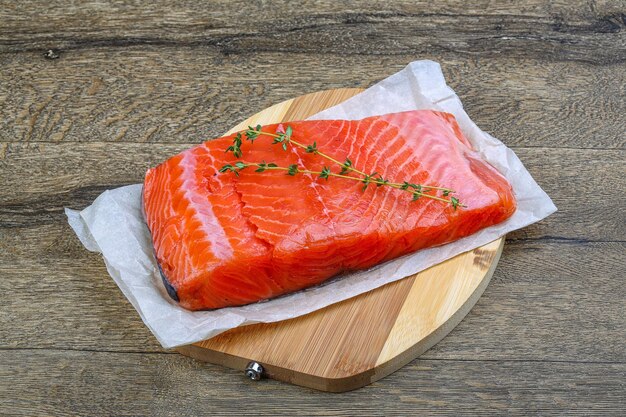 Salmon fillet