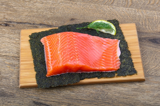 Salmon fillet