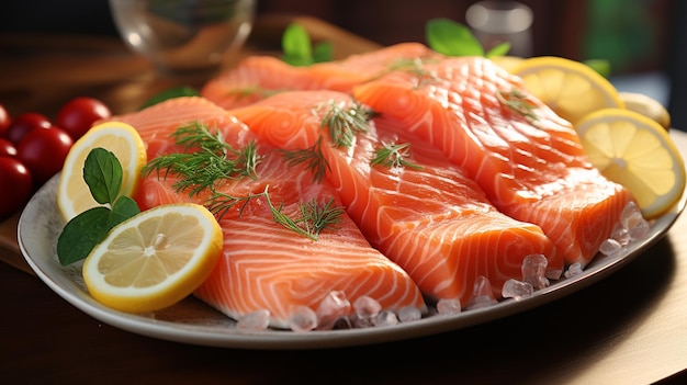 Salmon fillet