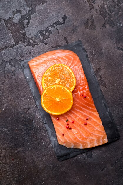 Salmon fillet a