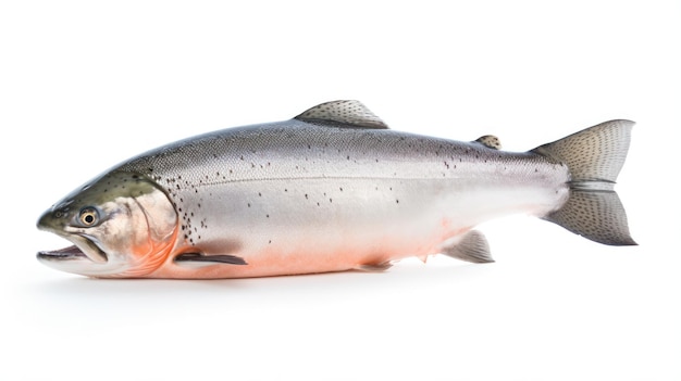 Salmon fish isolated