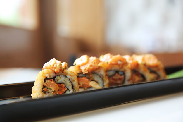 Salmon Maki sushi