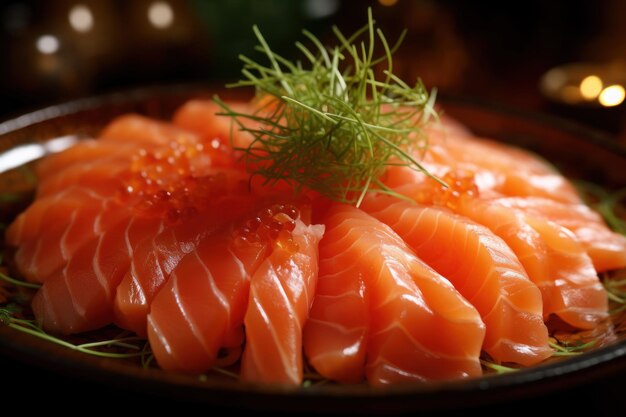 Salmon Sashimi