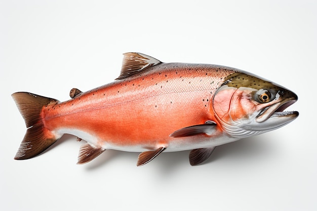 Salmon on Transparent Background