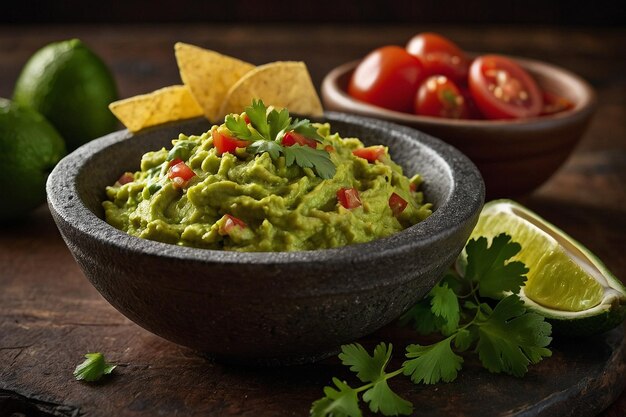 Salsa en guacamole in combinatie