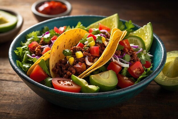 Salsa Fresca Taco Salad Bowl