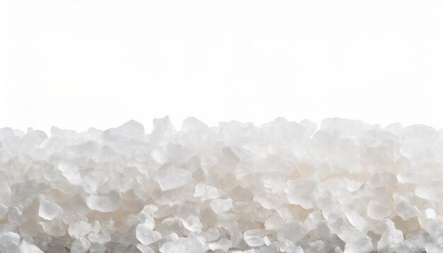 Photo salt isolated on white background