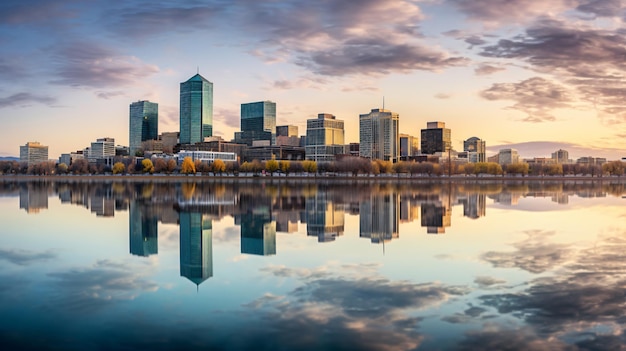 Salt lake reflections