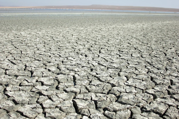 Salt lakes and barren lands in Turkey