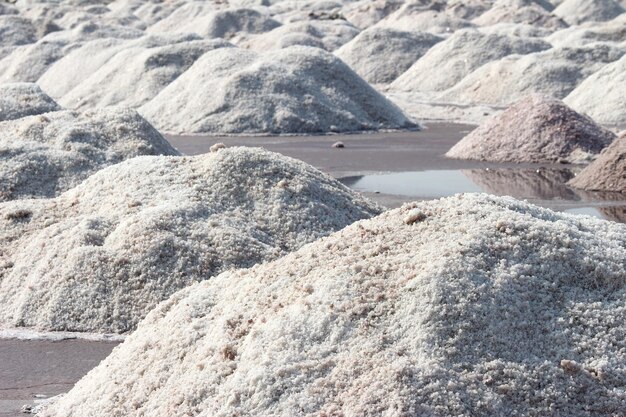 Photo salt mining in india