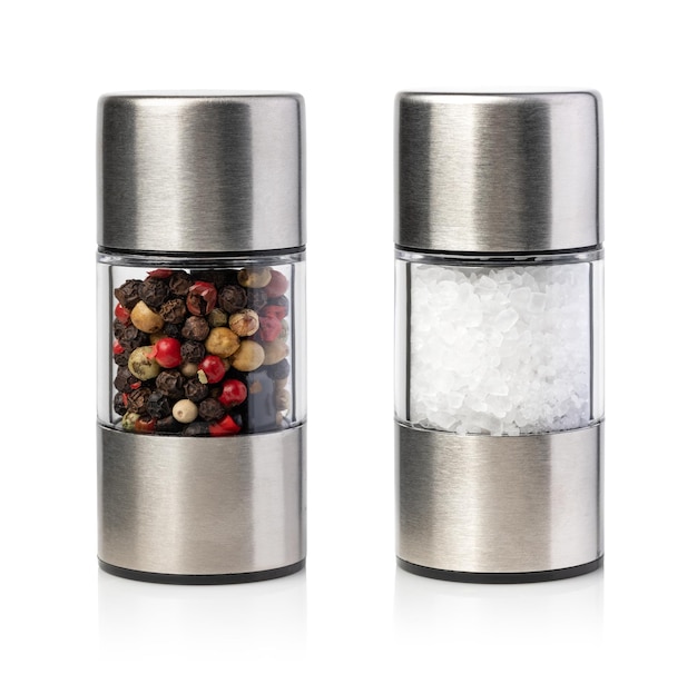 Photo salt and pepper grinders