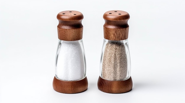 Salt and Pepper Shakers For seasoning dishes at the table