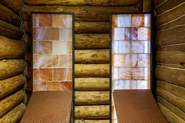 Salt room interior