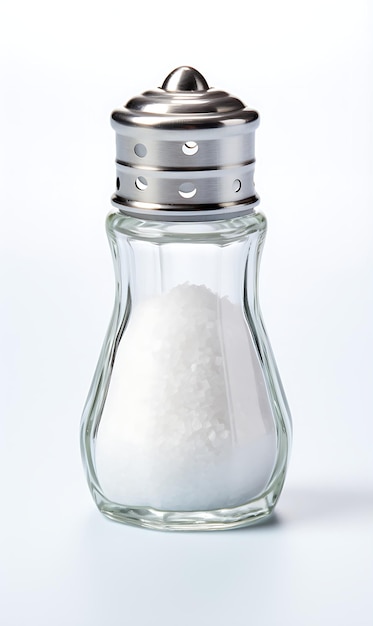 Salt shaker isolated on white background