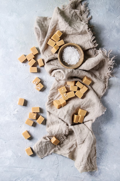 Fudge al caramello salato