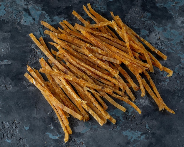 Salted dried fish Fish appetizer for beer