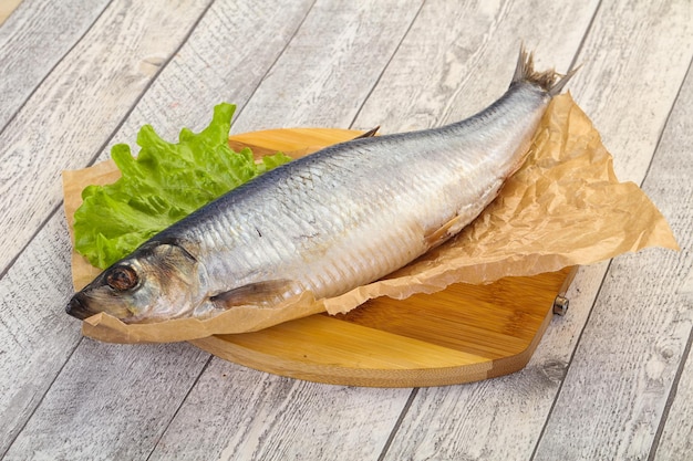 Salted herring fish