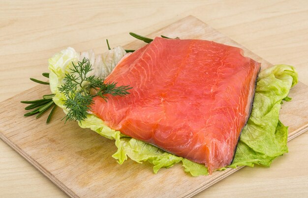 Salted salmon