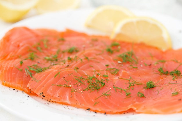 Salted salmon