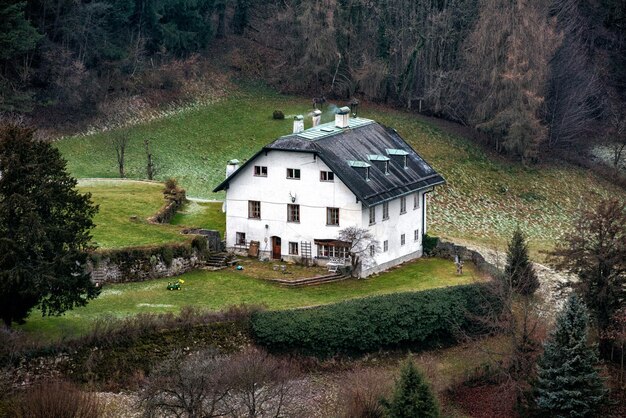 Salzburg kasteel uitzicht landschap panorama