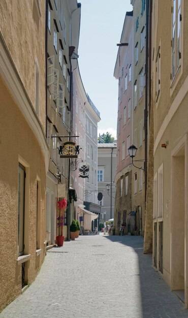 Salzburg street scenery