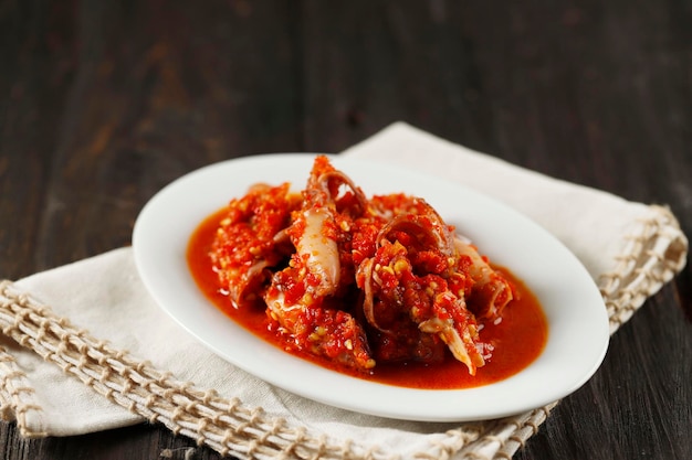 sambal cumi asin