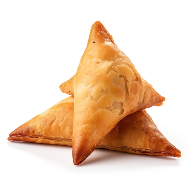 samosa isolated white background