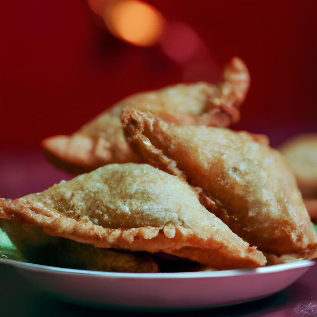 Photo samosa puffs